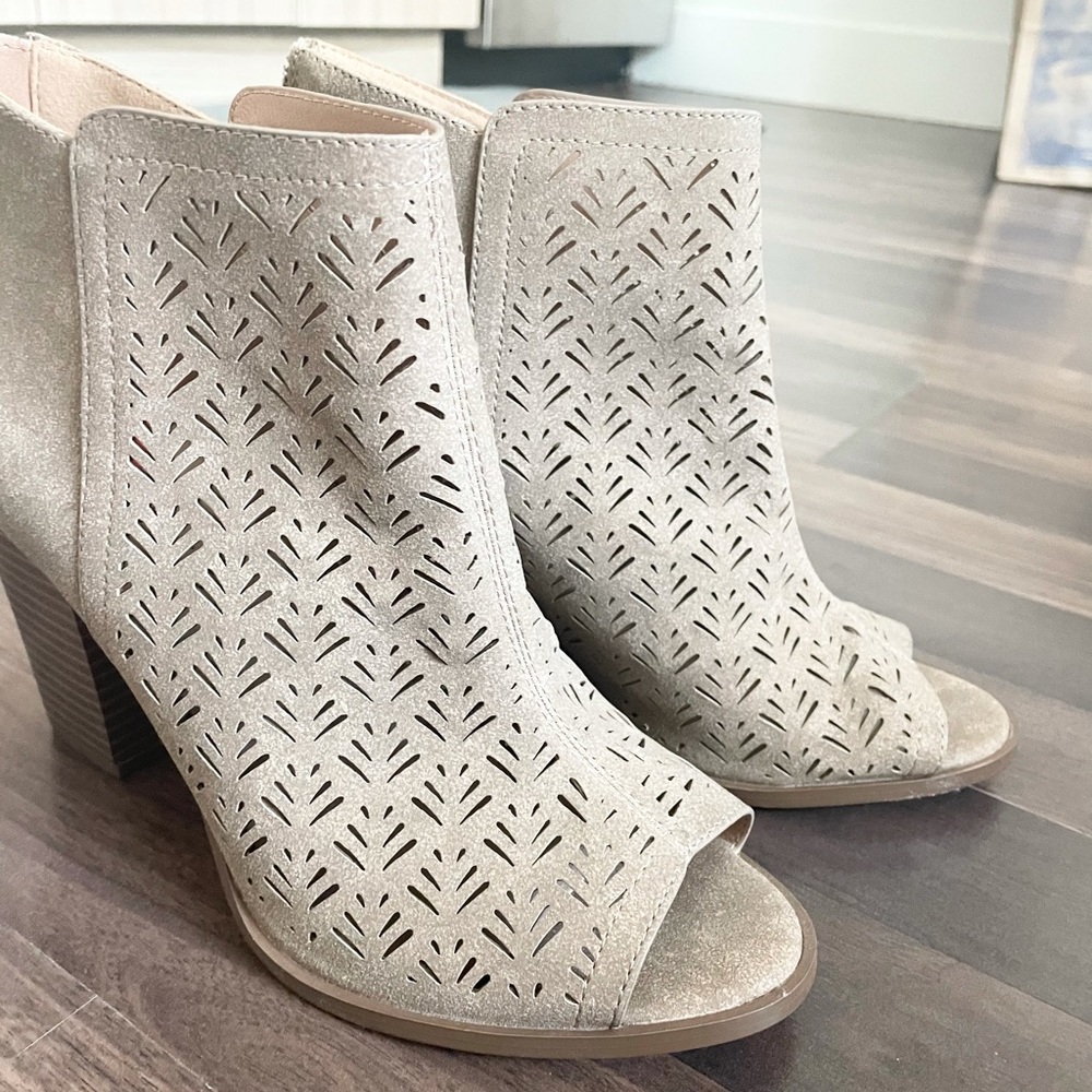 Booties - open toe